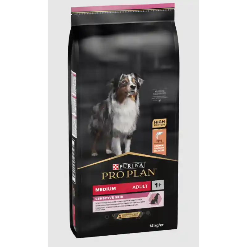 Pro Plan Medium Adult Sensitive Skin 14 kg Betaalbaar