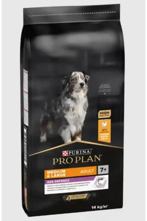 Pro Plan Medium/ Large Adult 7+ 14 kg Gecertificeerd