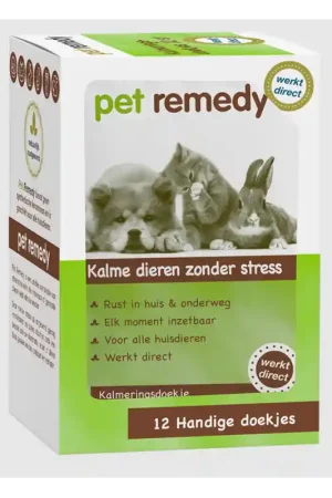 Must-Have Pet Remedy Kalmerende Doekjes 12 Stuks