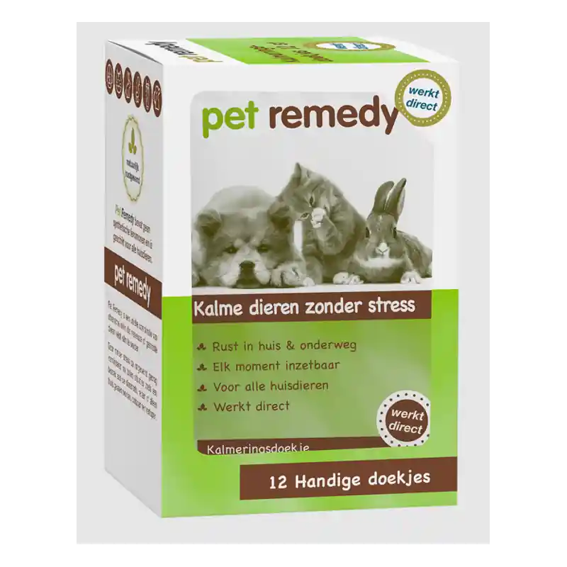 Must-Have Pet Remedy Kalmerende Doekjes 12 Stuks
