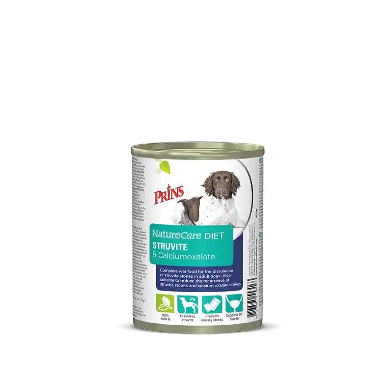 Dagaanbieding Prins Dieetvoeding Hond Struvite and Calcium Oxalate 400 gram