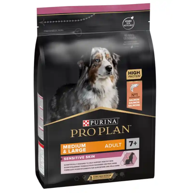 Nu Kopen Pro Plan Dog Senior Medium Large Sensitive Zalm 3 kg