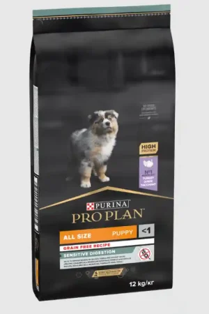 Op = Op Pro Plan Medium/ Large Sensitive Digestion Kalkoen Grain Free 12 kg