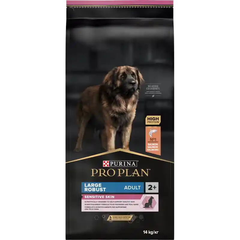 Koopje Pro Plan Large Robust Adult Sensitive Skin Zalm 14 kg