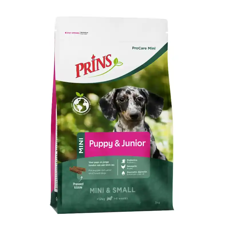 Prins ProCare Mini Puppy & Junior 3 kg Meest Verkocht