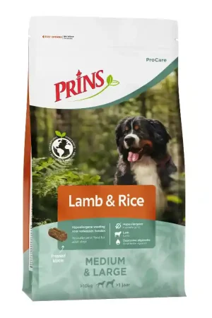 Beperkte Voorraad Prins ProCare Lamb & Rice 3 kg