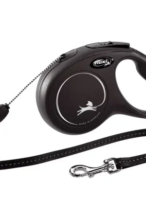 Beste Prijs Flexi Classic koord S Zwart 8 meter