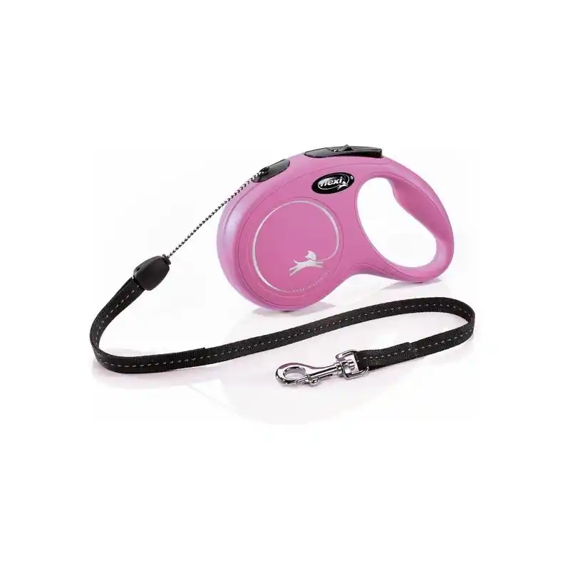 Rechtstreeks Van De Fabrikant Flexi Rollijn Classic Cord M roze 8 m