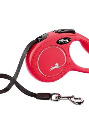 Bestel Nu Flexi Classic band XS Rood 3 meter