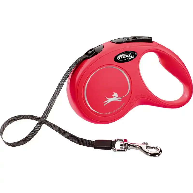 Flexi new classic band S Rood 5 meter Laatste Versie