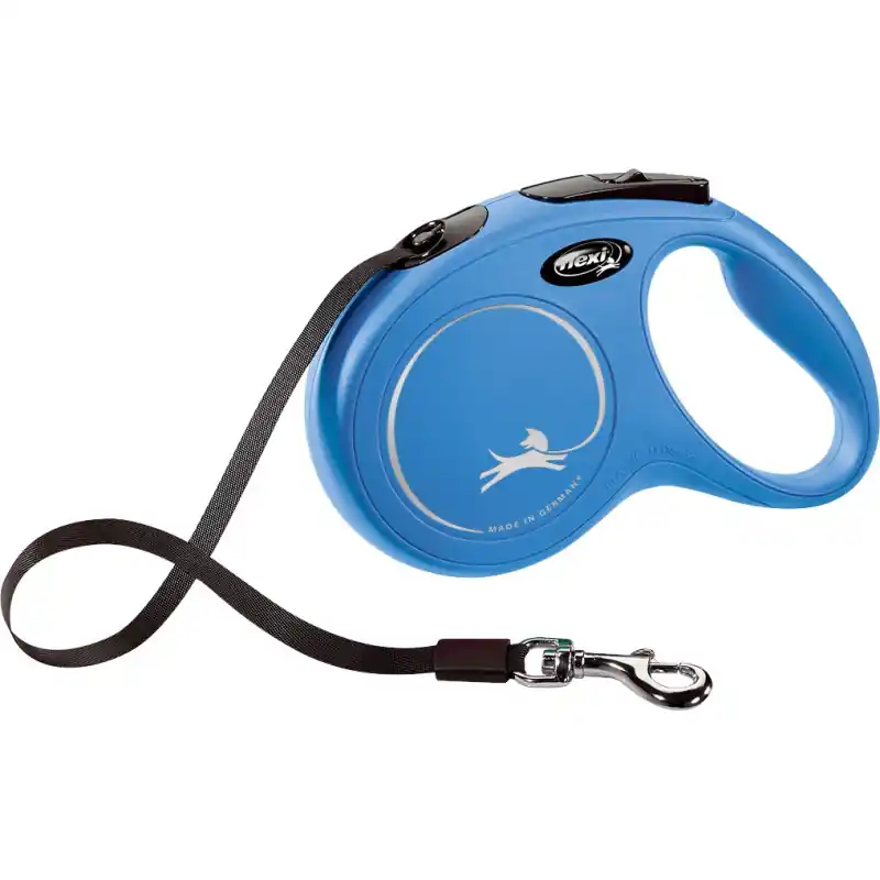 Flexi classic Band M Blauw 5 meter Korting