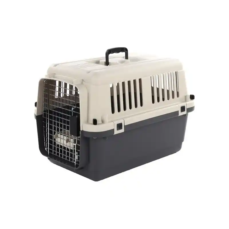 Hete Deal Flamingo Transportkooi Nomad Donkergrijs Small