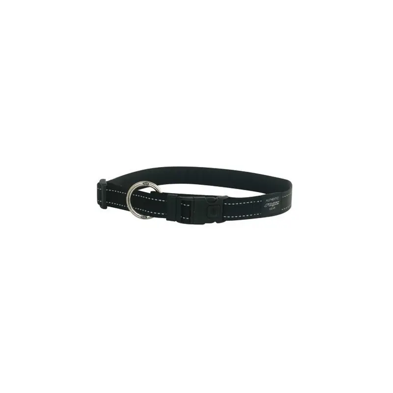 Rogz Halsband Zwart - XLarge Gereduceerde Prijs