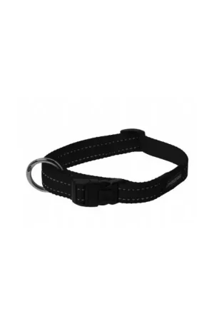 Rogz Halsband Zwart - Large Korting