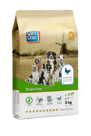 Finale Uitverkoop CaroCroc Grain Free 3 kg