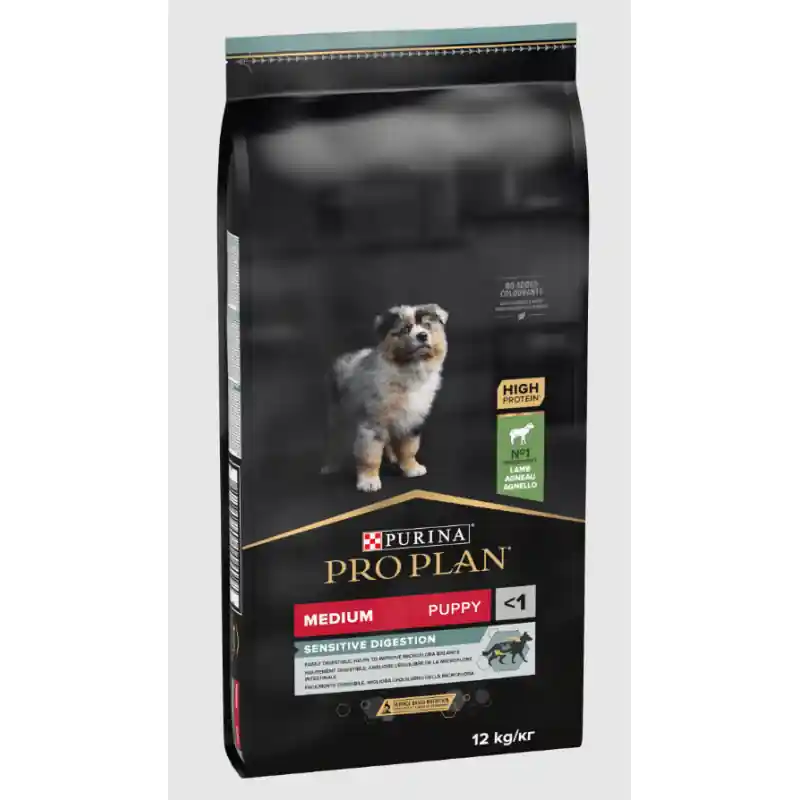 Exclusieve Aanbieding Purina Pro Plan Medium Puppy Sensitive Digestion Lam 12 kg