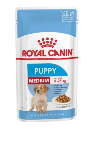 Royal Canin Medium Puppy wet 140 gram Lage Kosten