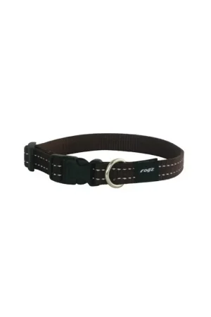 Rogz Halsband Bruin - Medium Aanbieding