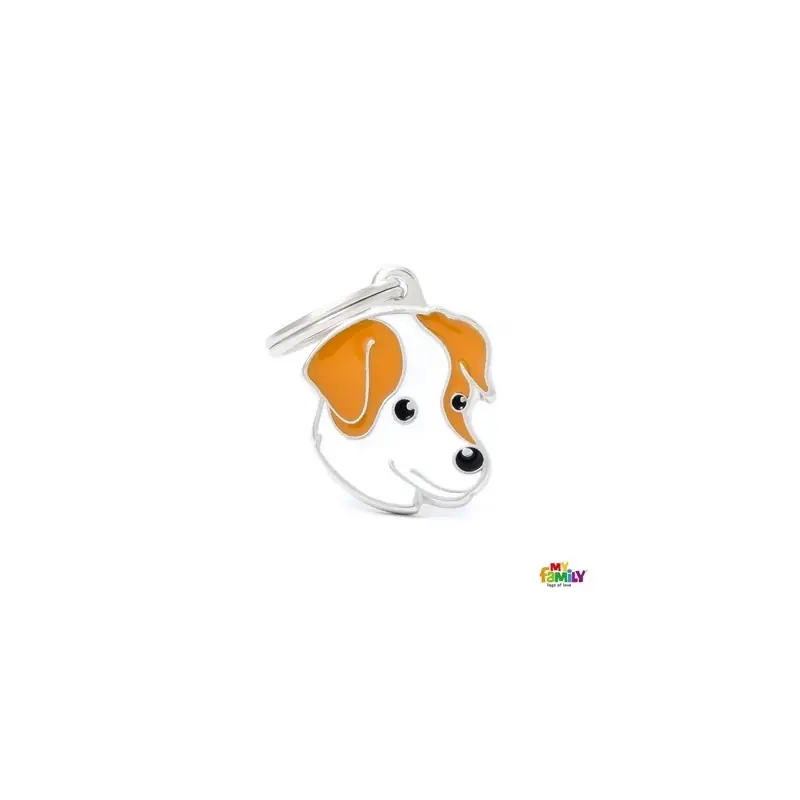 Goedkoop MyFamily Penning Jack Russel Bruin Wit