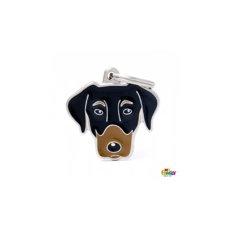 Hondenpenning Dobermann Nieuw