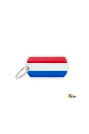 Rechtstreeks Van De Fabrikant MyFamily Penning Nederlandse Vlag