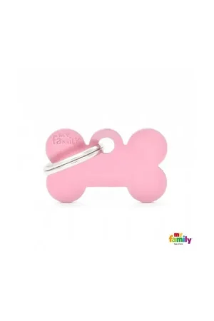 Hondenpenning Small Bone Pink Tijdelijk Beschikbaar