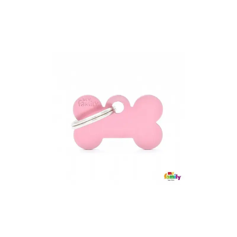 Hondenpenning Small Bone Pink Tijdelijk Beschikbaar