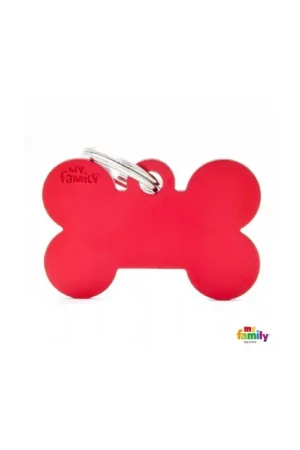 Hondenpenning Big Bone Red Weekendaanbieding