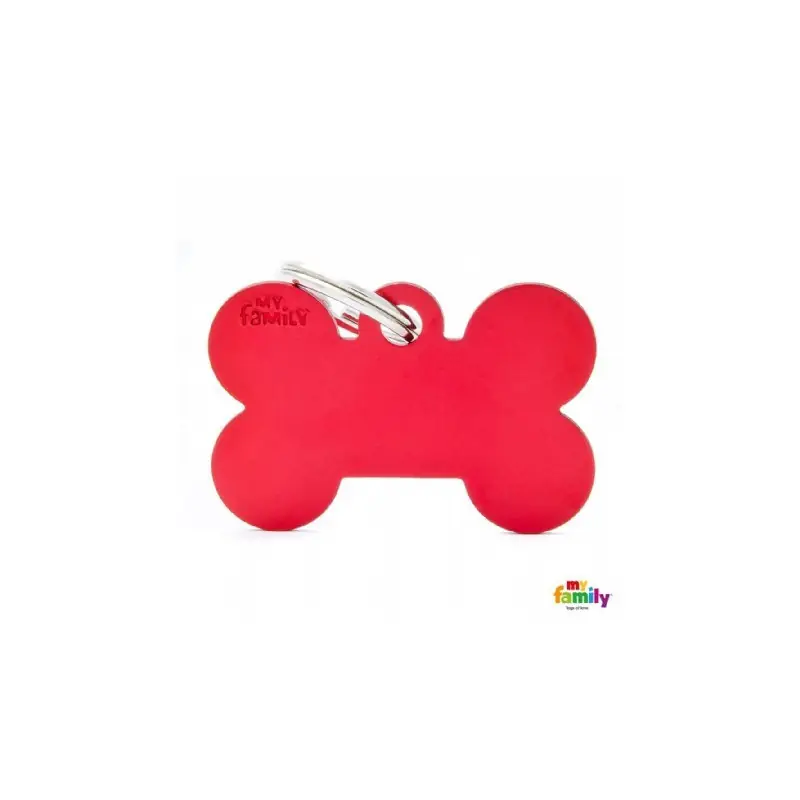 Hondenpenning Big Bone Red Weekendaanbieding