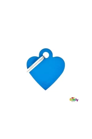 Veilige Betaling MyFamily Penning Hart Blauw S