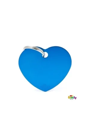 Tijdelijk Beschikbaar MyFamily Penning Hart Blauw L
