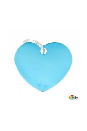 Betaalbaar Hondenpenning Big Heart L Blue
