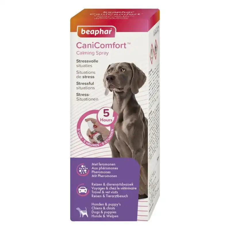 Nu Kopen Beaphar CaniComfort Kalmerende spray 60 ml