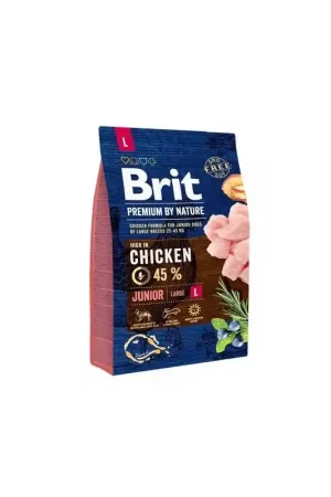 Direct Verzonden Brit Premium By Nature Junior L 3 kg
