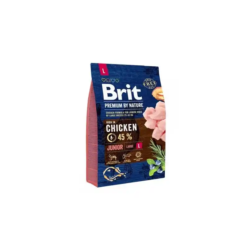 Direct Verzonden Brit Premium By Nature Junior L 3 kg