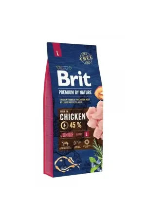 Actieprijs Brit Premium By Nature Junior L 15 kg