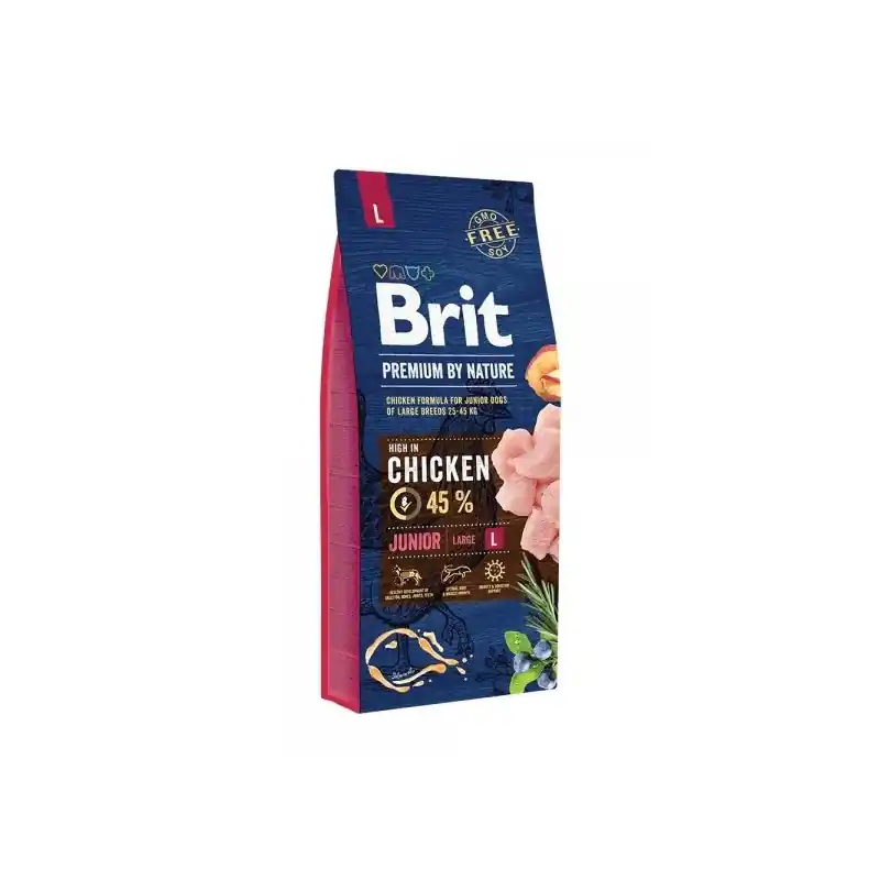 Actieprijs Brit Premium By Nature Junior L 15 kg