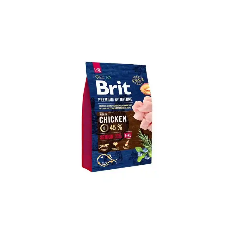 Speciale Aanbieding Brit Premium By Nature Senior L+XL 15 kg