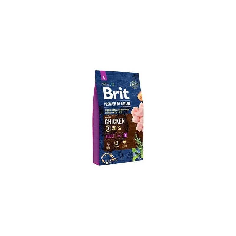 Brit Premium By Nature Adult S 3 kg Snelle Levering