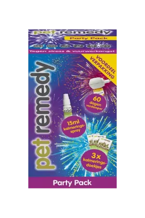 Dagaanbieding Pet Remedy Party Pack Vuurwerkangst