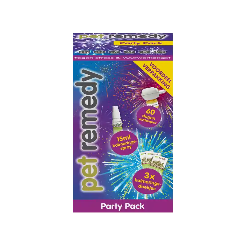 Dagaanbieding Pet Remedy Party Pack Vuurwerkangst