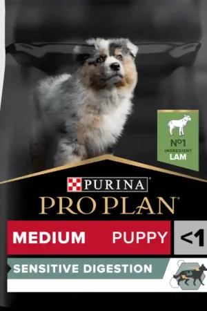 Premium Purina Pro Plan Medium Puppy Sensitive Digestion Lam 3 kg