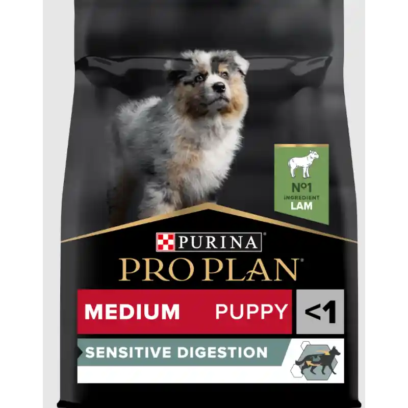 Premium Purina Pro Plan Medium Puppy Sensitive Digestion Lam 3 kg