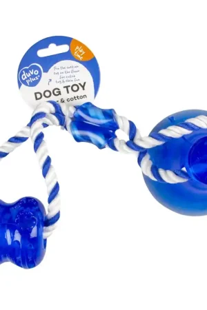 Tug ‘n Chew Toy met zuignap Blauw Exclusieve Aanbieding