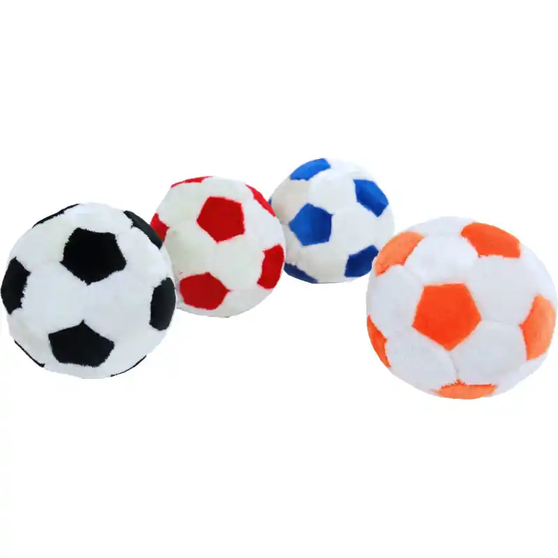 Hondenspeelgoed Pluche Voetbal met Piep 22 cm Gecertificeerd