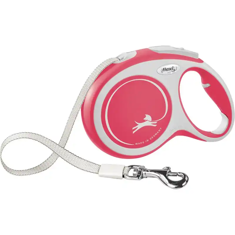Betaalbaar Flexi Rollijn Comfort Tape L rood 8 m
