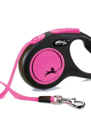 Dagaanbieding Flexi Rollijn Neon Tape S roze 5 m