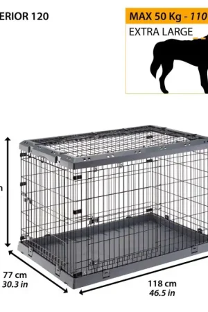 Ferplast superior 120 Zwart Koop Vandaag