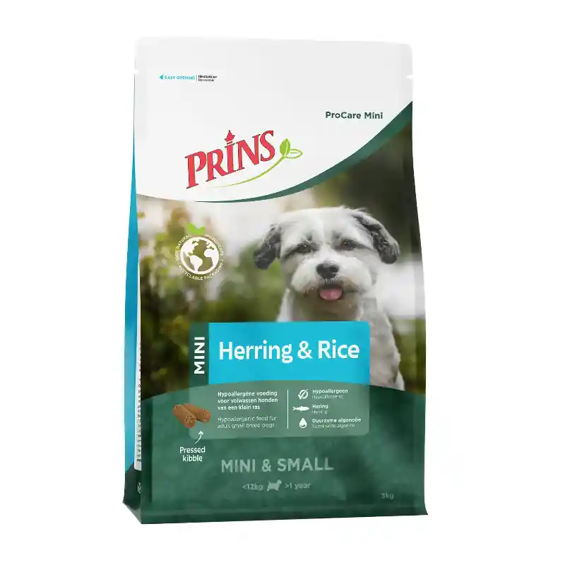 Superprijs Prins Procare Mini Herring & Rice 3 kg