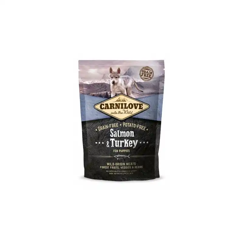 Brit Carnilove - Puppy Zalm en Kalkoen 4 kg Weekendaanbieding